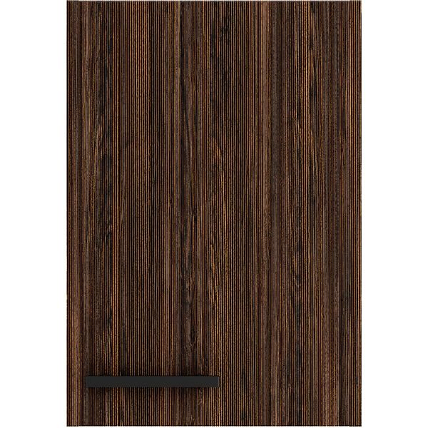 OPTIFIT Rimini409 Küchen-Oberschrank 40 cm Rillendekor Nussbaum günstig online kaufen