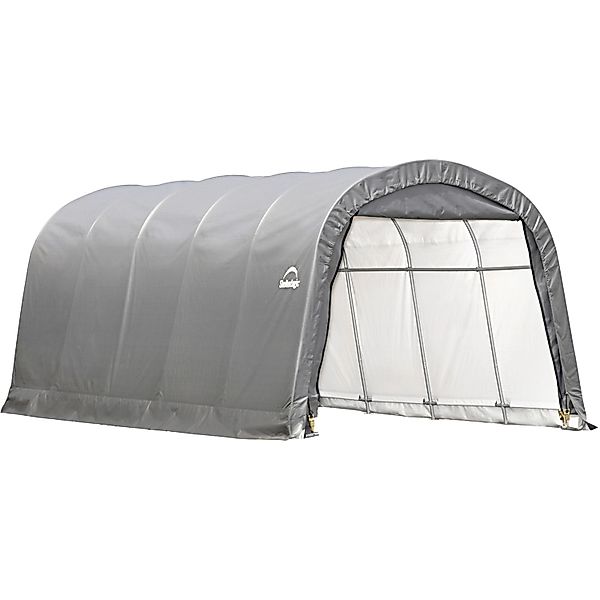 ShelterLogic Zeltgarage 610 cm x 370 cm x 240 cm Grau günstig online kaufen