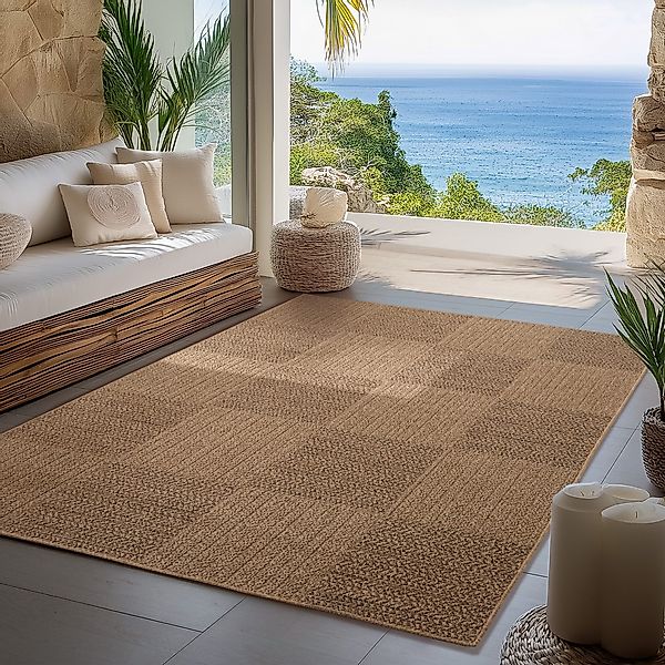 Carpettex Outdoorteppich Boho Design, Läufer, Höhe: günstig online kaufen