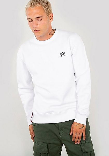 Alpha Industries Sweatshirt Basic Sweater small Logo Baumwollmischung, regu günstig online kaufen