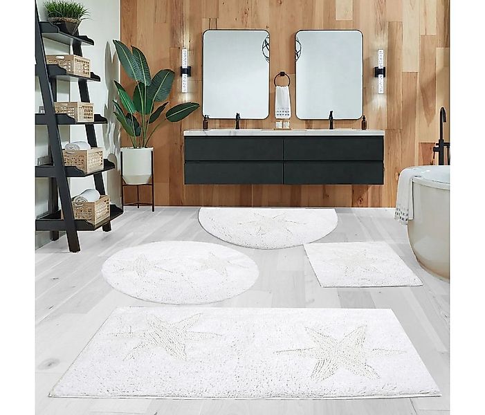 OTTO home Badematte Marie, Badvorleger, Badezimmer Teppich, Höhe 13 mm, rut günstig online kaufen