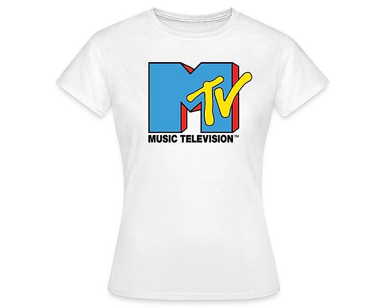 Spreadshirt T-Shirt MTV Music Television Klassiches Logo Frauen T-Shirt (1- günstig online kaufen