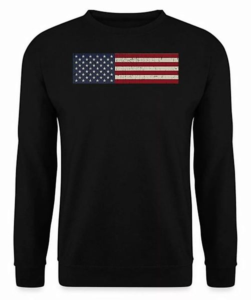 Quattro Formatee Sweatshirt USA Flag - US-Army America Air Force Unisex Pul günstig online kaufen