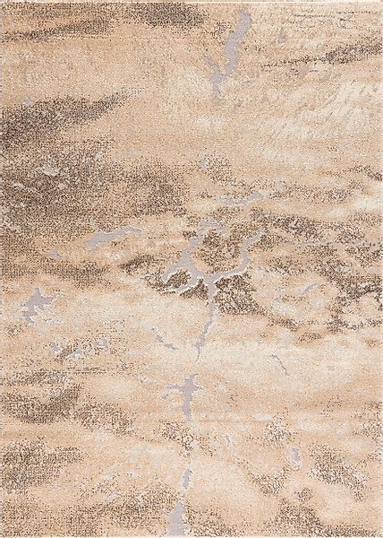 my home Teppich "Marmor" rechteckig 12 mm Höhe Teppich in moderner Marmor O günstig online kaufen