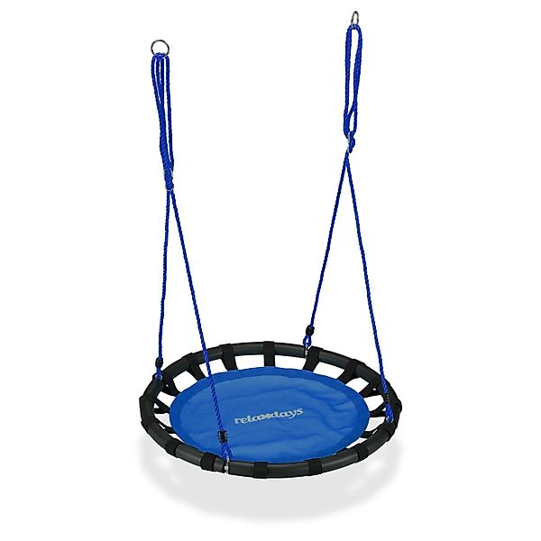 relaxdays Nestschaukel 80cm, Blau günstig online kaufen