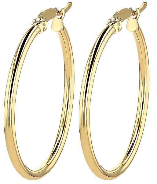 Adelia´s Paar Creolen "Damen Ohrringe – Creole aus Edelstahl" Ideal als Ges günstig online kaufen