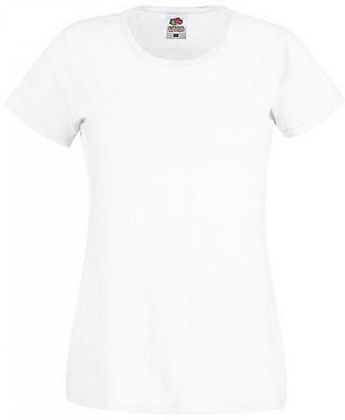 Fruit of the Loom Rundhalsshirt Damen Original T Lady-Fit / Belcoro® Garn günstig online kaufen