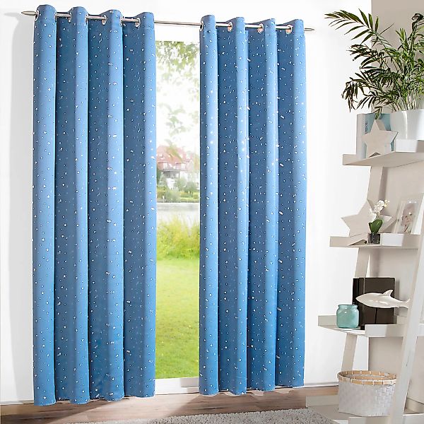 Weckbrodt Vorhang "Sarin" Ösen 1 Stk. tlg. blickdicht, Thermo, wärme-,kälte günstig online kaufen