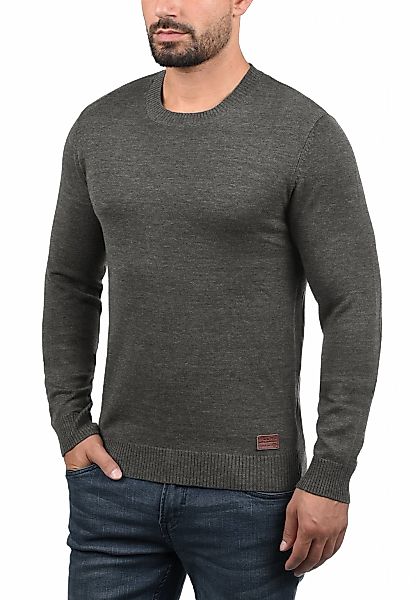 Blend Strickpullover "BHLars" Strickpullover mit aufgestickten Ellenbogenpa günstig online kaufen