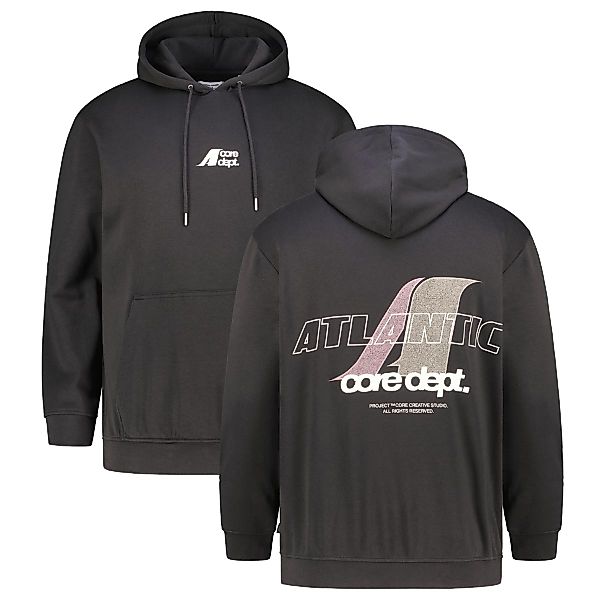 Jack&Jones Hoodie aus Baumwollmix Farbe schwarz Größe: 6XL günstig online kaufen