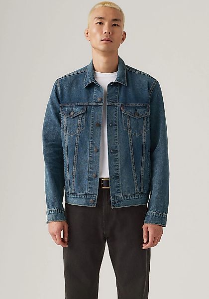 Levis Jeansjacke "VINTAGE FIT TRUCKER JKT", ohne Kapuze, mit Knopfleiste günstig online kaufen