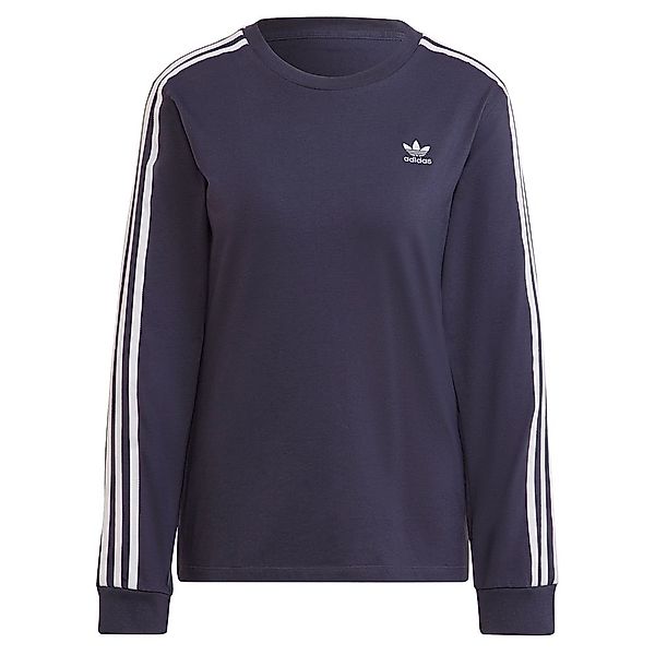Adidas Originals 3 Stripes Langarm-t-shirt 36 Shadow Navy günstig online kaufen