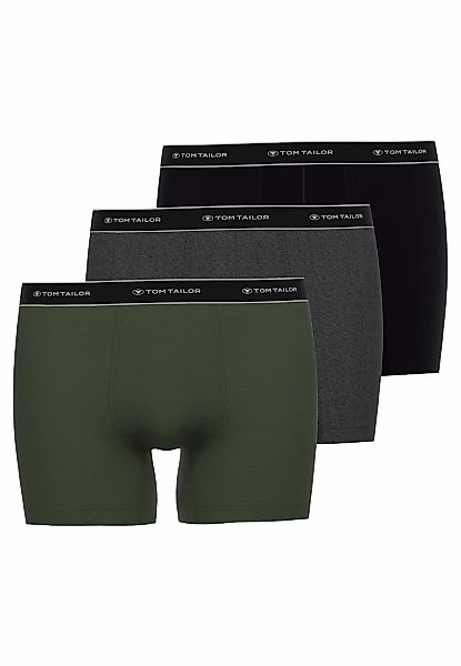TOM TAILOR Boxershorts Buffer (3er Pack) günstig online kaufen