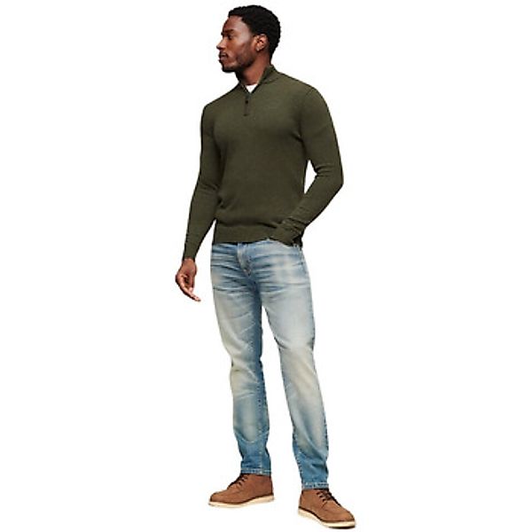 Superdry  Pullover Pull 1/2 zip en maille brodé  Essential günstig online kaufen