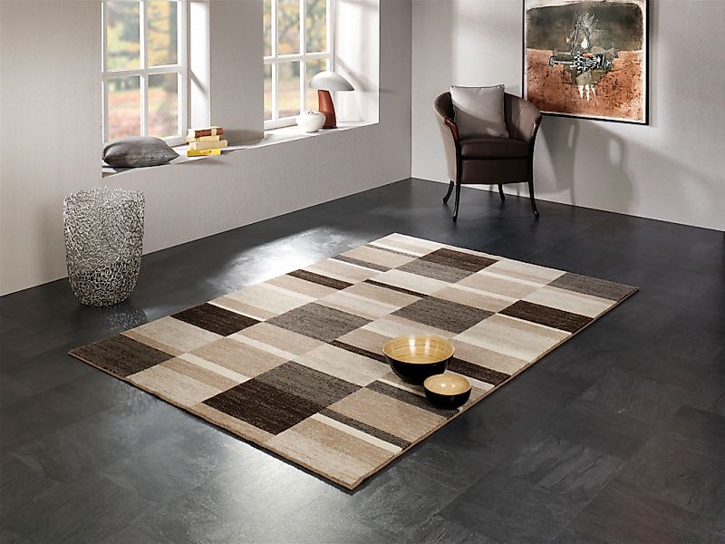 OCI DIE TEPPICHMARKE Wollteppich "Natura Mata" rechteckig 9 mm Höhe reine W günstig online kaufen