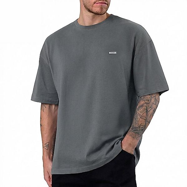 Smilodox T-Shirt Cedrik, Oversize Shirt aus 100% Baumwolle, Weiches Materia günstig online kaufen