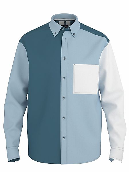 OLYMP Langarmhemd Button-Down-Kragen, Overshirt günstig online kaufen