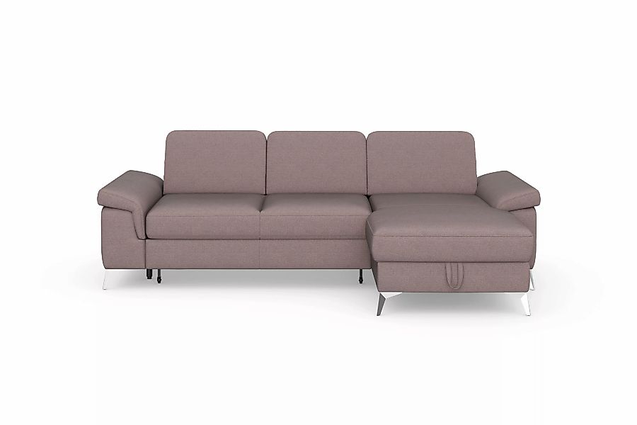 sit&more Ecksofa Padua L-Form, inklusive Sitztiefenverstellung, Armteilfunk günstig online kaufen