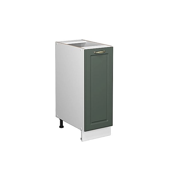 Vicco Midischrank Fame-Line Grün-Gold Landhaus/Weiß 30 x 82 cm ohne Arbeits günstig online kaufen