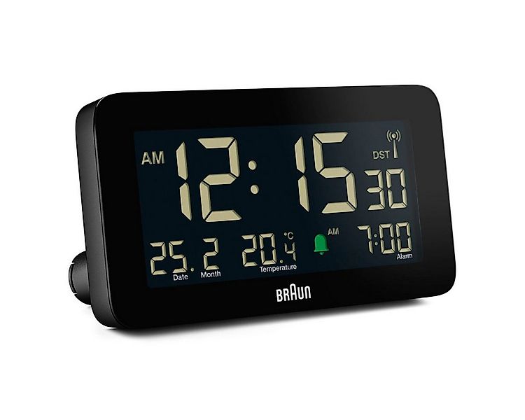 Braun Wecker BC10 DCF-B Funkwecker schwarz günstig online kaufen