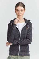 OXMO Kapuzensweatjacke OXCelia Sweatshirtjacke mit Kapuze günstig online kaufen