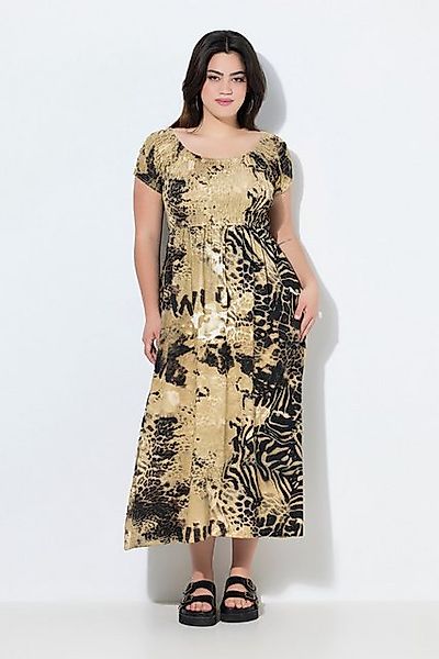 Angel of Style Maxikleid Maxikleid A-Line Jersey Leo gesmokte Büste günstig online kaufen