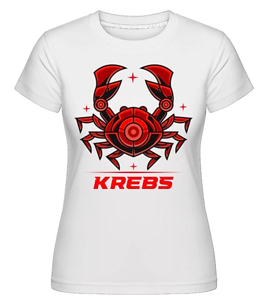 Mecha Roboter Sternzeichen Krebs · Shirtinator Frauen T-Shirt günstig online kaufen