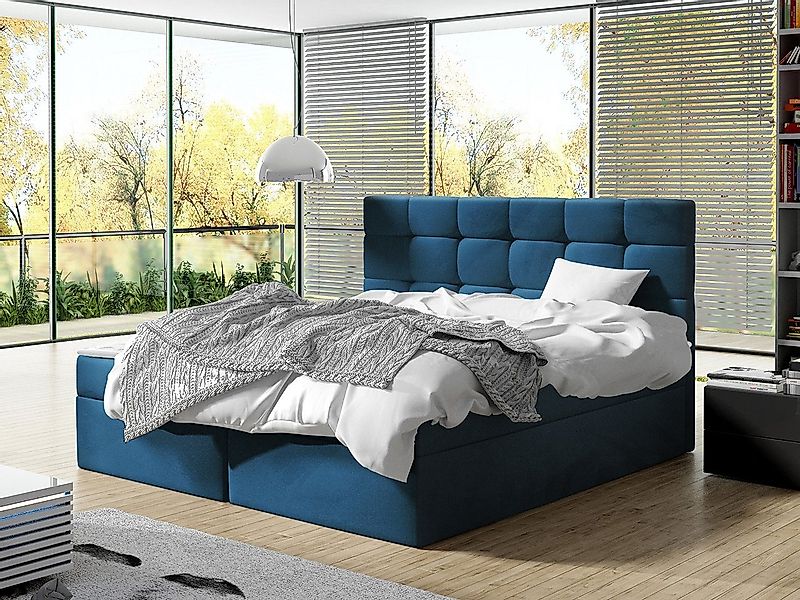 MIRJAN24 Boxspringbett Luanda (Bonell-Matratze und Topperr), günstig online kaufen