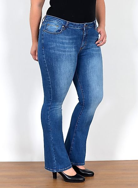 ESRA Bootcut-Jeans Bootcut Jeans Damen High günstig online kaufen