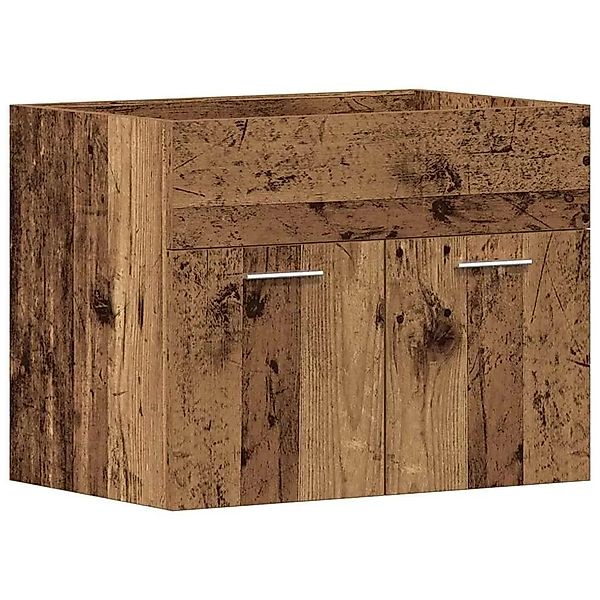 vidaXL Waschbeckenunterschrank Altholz-Optik 60x38,5x46 cm 862023 günstig online kaufen