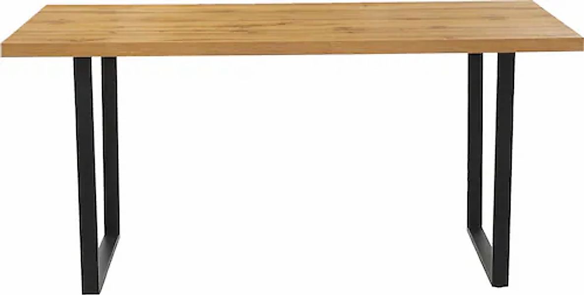 Jockenhöfer Gruppe Esstisch »Leipzig« stilvolle Wildeiche-Optik, melaminbes günstig online kaufen