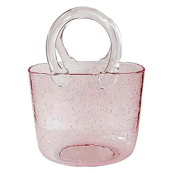 FELIXLEO Dekovase Glas Blumenvase Glasvasen Weihnachtsdeko günstig online kaufen