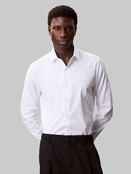Calvin Klein Businesshemd "SLIM ESNTL POPLIN NOS STR SLD", Mit Monogramm-St günstig online kaufen
