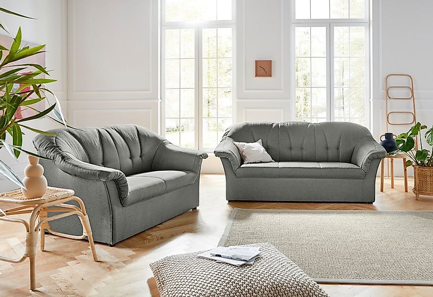 DOMO collection Polstergarnitur "Pegnitz", (Set), 3-Sitzer & 2-Sitzer-Set günstig online kaufen