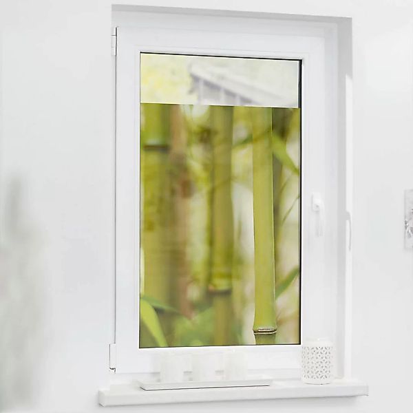LICHTBLICK Fensterfolie Floral grün B/L: ca. 50x100 cm günstig online kaufen