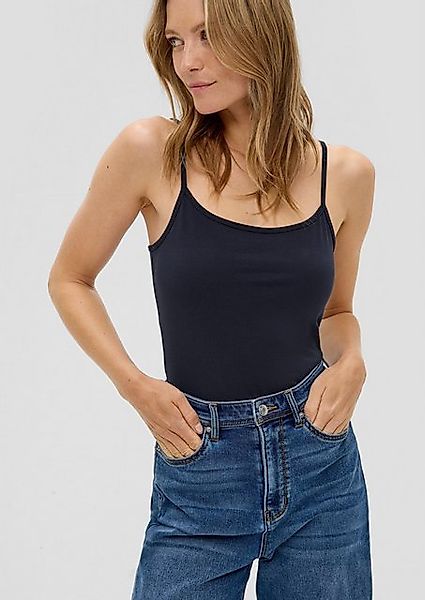 s.Oliver T-Shirt Top aus Baumwollmix günstig online kaufen