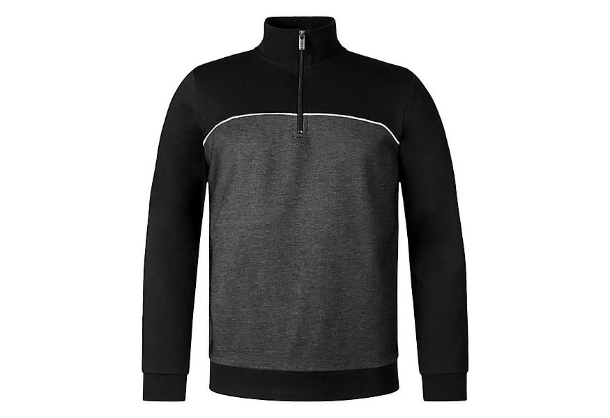 BOSS Sweatshirt Tracksuit 1/4 Jacket mit eingesticktem Markenschriftzug günstig online kaufen