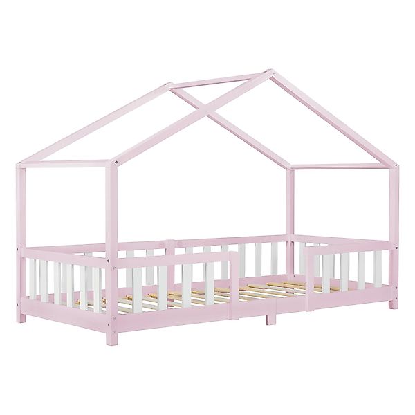en.casa Kinderbett, »Treviolo« Haus-Optik Montessori 90x200 günstig online kaufen
