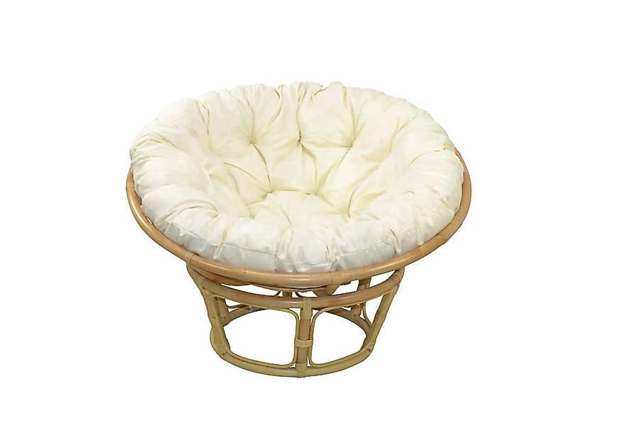 moebel-direkt-online Loungesessel Rattansessel mit bequemer großer Kissenau günstig online kaufen