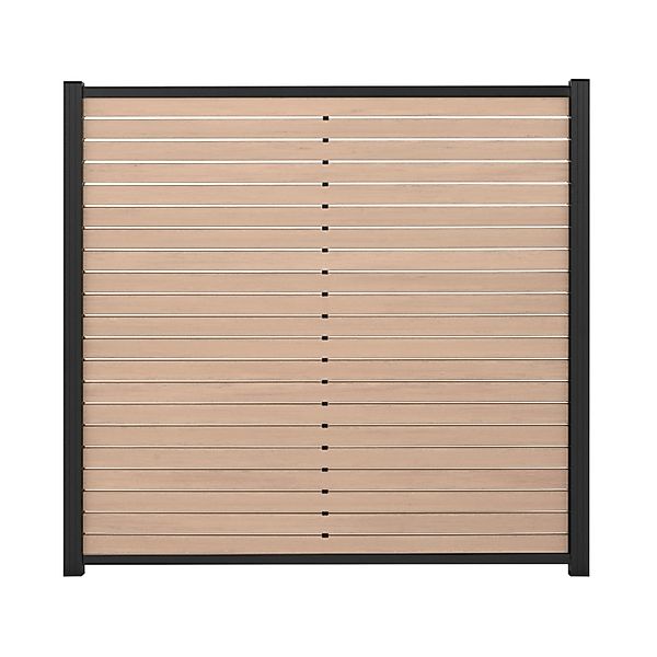 T&J BPC-Rhombus-Steckzaun Hanö 21 Lamellen 2 x 7,5 cm/6,8 x 179,3 cm Sand günstig online kaufen