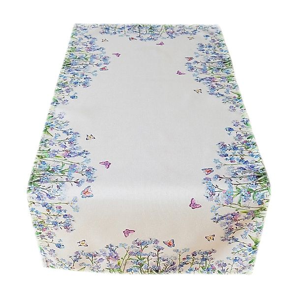 texpot Tischläufer Tischläufer mit Druckmotiv Blumen günstig online kaufen