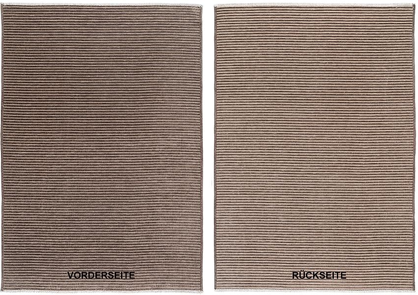 OCI DIE TEPPICHMARKE Teppich »JOKER OF STRIPES« rechteckig 5 mm Höhe Wendet günstig online kaufen