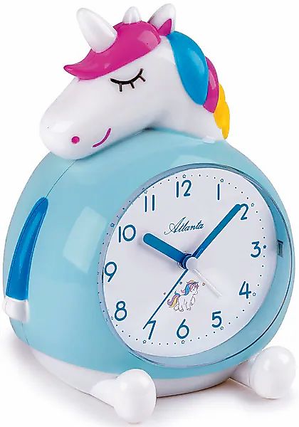 Atlanta Kinderwecker Motivwecker, 2163 mit Einhornmotiv, günstig online kaufen
