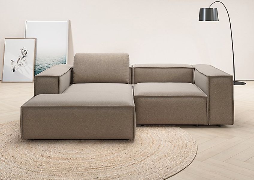 Places of Style Ecksofa »Watertown, kompakte L-Form, 246 cm breite für klei günstig online kaufen