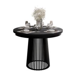 Lookway Esstisch ELYA Rund Ausziehbarer Tisch günstig online kaufen