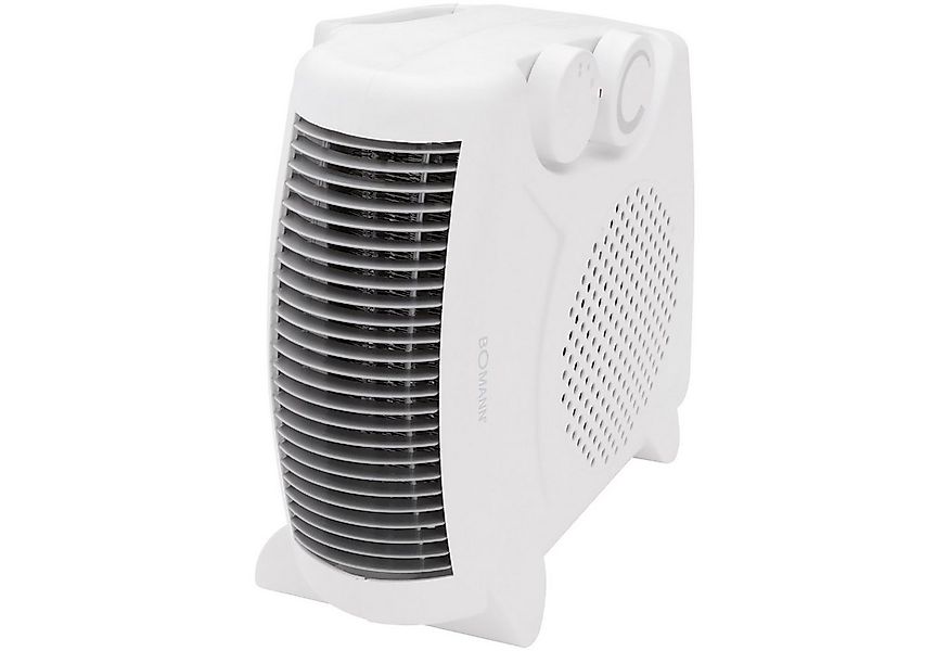 BOMANN Heizlüfter BOMANN 2in1 Heizlüfter Strom Ventilator 2 Heizstufen Weiß günstig online kaufen