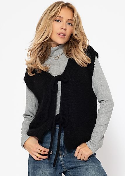 SASSYCLASSY Pullunder Ärmellose Strickweste Damen mit günstig online kaufen