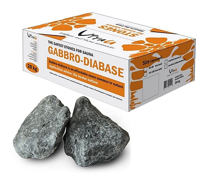 Dufte Momente Saunasteine Gabbro Diabas, (Karton, groß), 20 kg günstig online kaufen