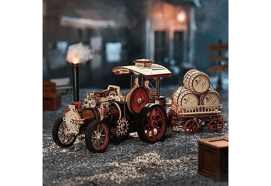 Robotime Modellbausatz Robotime Dampfmaschine Steam Engine Mechanisches Hol günstig online kaufen