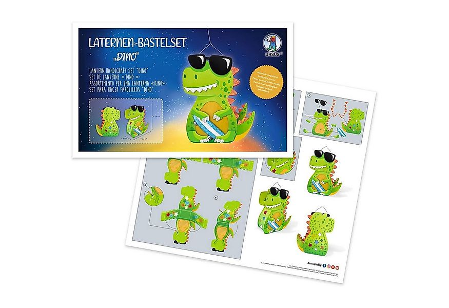 Ursus - Ludwig Bähr Umzugslaterne URSUS Laternen Bastelset DINO günstig online kaufen